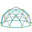 12ft Geometric Dome Climber Play Center, Kids Climbing Dome Tower, Rust & UV Resistant Steel Supporting 1000 LBS