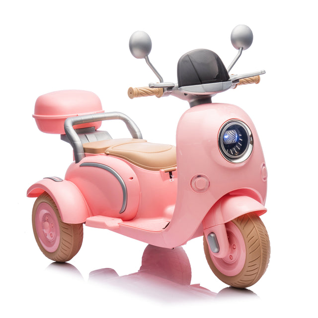 Pink Kids Three-wheel Ride On