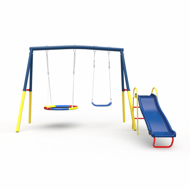 3 in 1 Swing Set with Slide