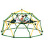 13ft Geometric Dome Climber Play Center, Kids Climbing Dome Tower with Hammock, Rust & UV Resistant Steel Supporting 1000 LBS