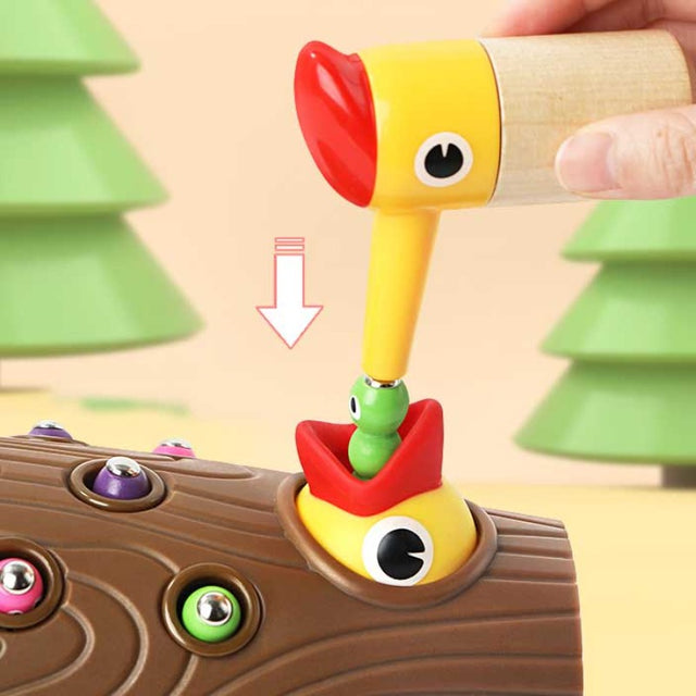 Montessori Hungry Woodpecker Toy | Shinymarch