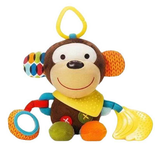 Creative Baby Doll with Multi-Sensory Rattle and Textures | Shinymarch®