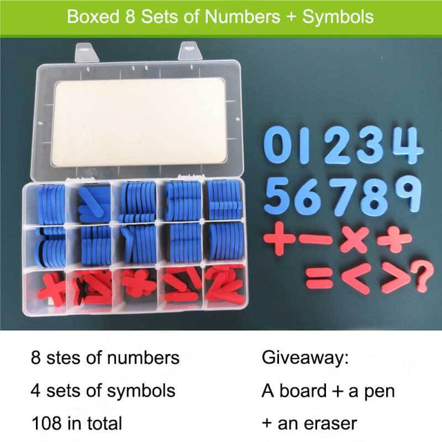 Magnetic Letters + Numbers