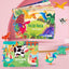Dinosaur Theme Enlightment Sticker Busy Book for Kids Develop Learning Skills | Shinymarch