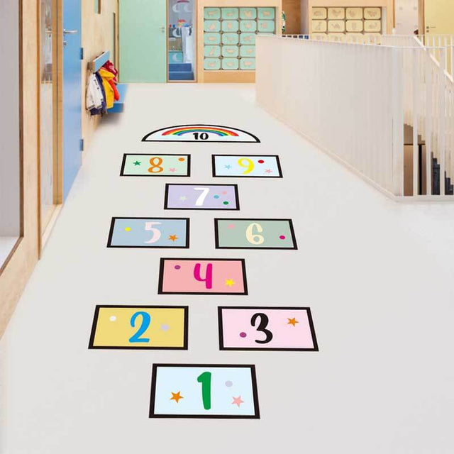 Creative Number Stickers