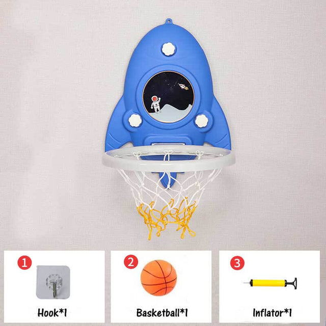 Wall-mounted Children's Basketball Stand | Shinymarch