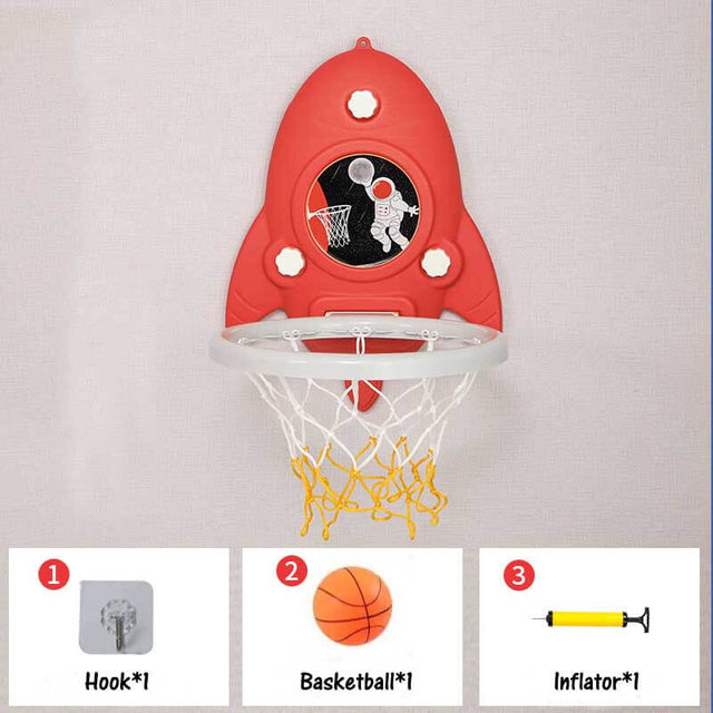 Wall-mounted Children's Basketball Stand | Shinymarch