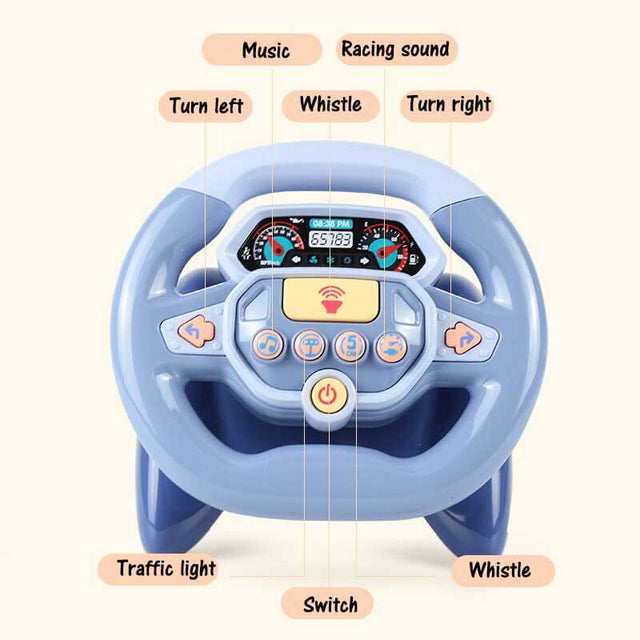 Fun Steering Wheel Toy | Shinymarch