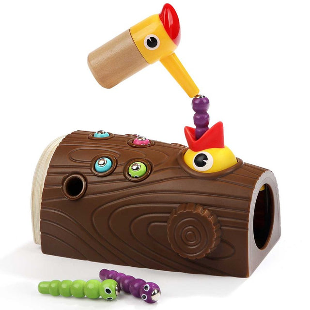 Montessori Hungry Woodpecker Toy | Shinymarch