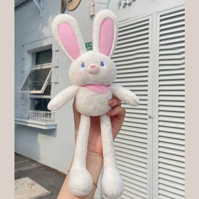 Pulling and Drawing Long-eared Bunny, Rabbit Stuffed Animal | Shinymarch