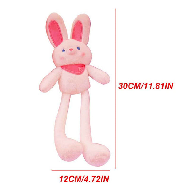 Pulling and Drawing Long-eared Bunny, Rabbit Stuffed Animal | Shinymarch