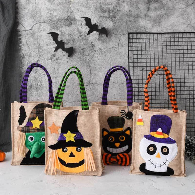 Halloween Linen Candy Bag | Shinymarch