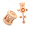 Newborn Wooden Hand Bell Set | Shinymarch