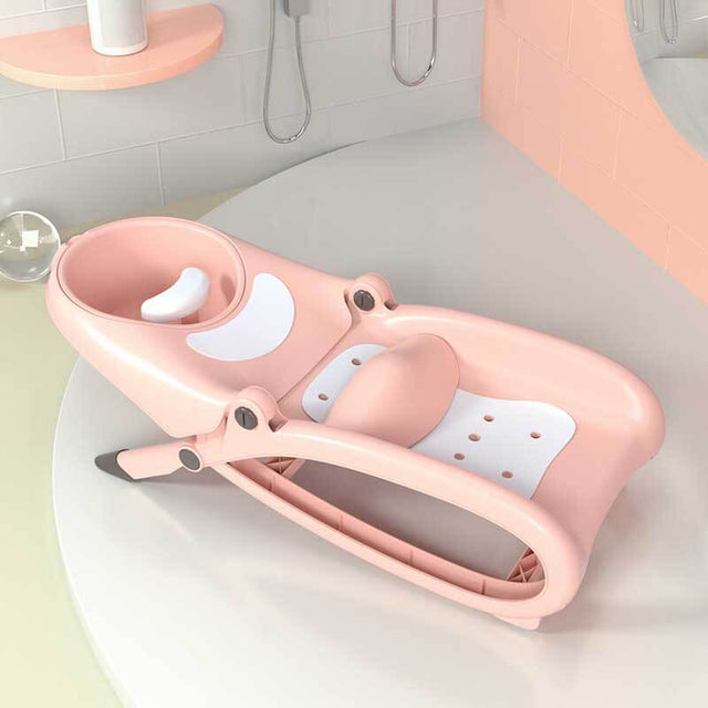 Baby Folding Hair Washing Bath Seat | Shinymarch®