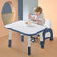 Indoor Kids Plastic Adjustable Table/Chair Set | Shinymarch®