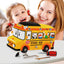 Wooden Simulated School Bus Repair, Nut Disassembly and Assembly Combination Toy Set for Kids Boy | Shinymarch