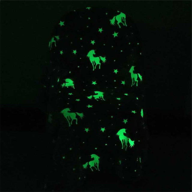 Fluorescent Unicorn Party Blanket for 1-10 Year Old Girl Birthday Christmas Halloween Thanksgiving Easter Gifts,60 x 50 inches | Shinymarch
