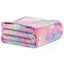 Fluorescent Unicorn Party Blanket for 1-10 Year Old Girl Birthday Christmas Halloween Thanksgiving Easter Gifts,60 x 50 inches | Shinymarch