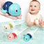 Go, Go! Cute Swimming Turtle Bath Toys for Toddlers & Kids (3 Pcs) | Shinymarch