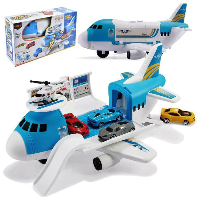 Transport Cargo Airplane Car Toy Play Set | Shinymarch