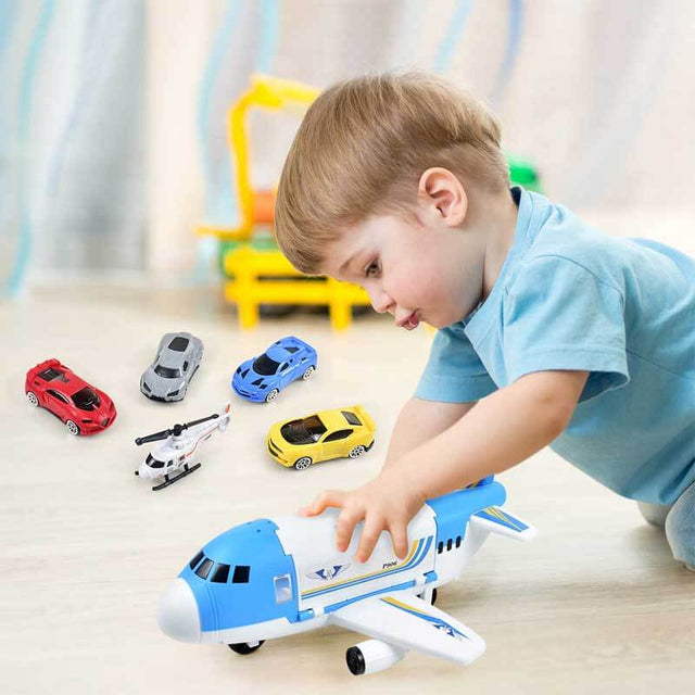 Transport Cargo Airplane Car Toy Play Set | Shinymarch