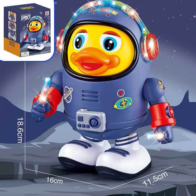 Interactive Dancing Space Duck Toys with Lights and Sounds for Infants,Babies,Kids | Shinymarch