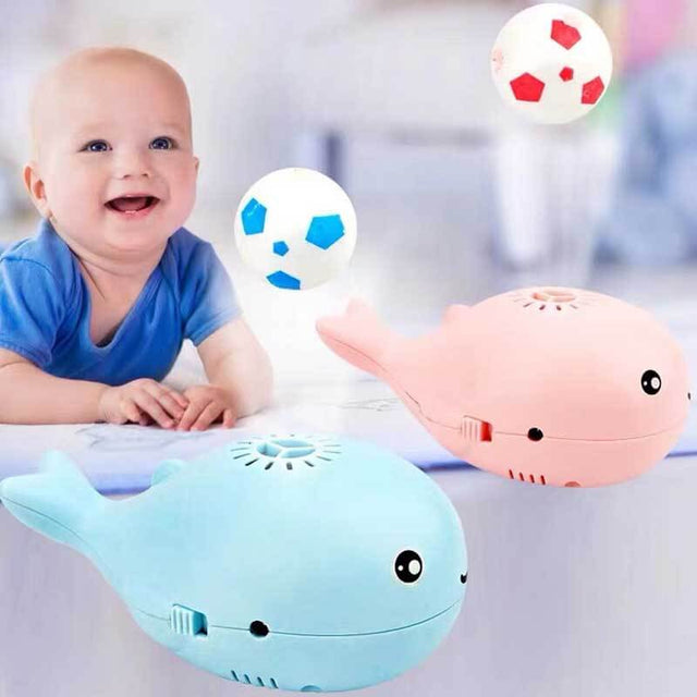 Electric Blowing Floating Ball Toy,Floating Ball Little Whale Toy,Balancing Blowing Games Fun Toys for Boys and Girls,Unique Birthday Party Gifts for Children | Shinymarch