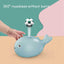 Electric Blowing Floating Ball Toy,Floating Ball Little Whale Toy,Balancing Blowing Games Fun Toys for Boys and Girls,Unique Birthday Party Gifts for Children | Shinymarch