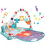 Baby Gym Play Mat, Kick and Play Piano Tummy Time Gym Mat, Musical Piano Activity Playmat for Baby Girl & Boy 0 to 3 6 9 12 Months, Baby Floor Mat Activity Center for Newborn Infant Toddler | Shinymarch
