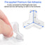 Corner Protector for Baby (24 Pack) - Clear Corner Protectors , Furniture Corner Guard & Edge Safety Bumpers - Baby Proof Bumper & Cushion to Cover Sharp Furniture & Table Edges (T Shape) | Shinymarch