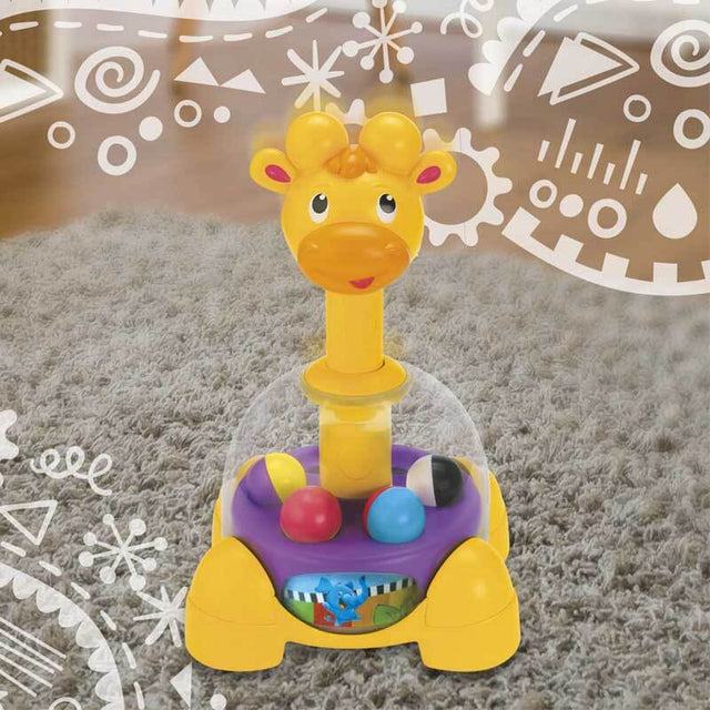 Giraffe Spinning and Popping Cause and Effect Toy for Babies | Shinymarch