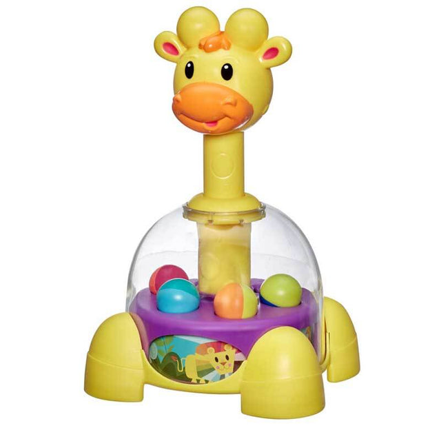 Giraffe Spinning and Popping Cause and Effect Toy for Babies | Shinymarch