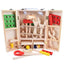 Wooden Tool Box with 42 pcs Wooden Tools, Birthday Gift for Kids | Shinymarch