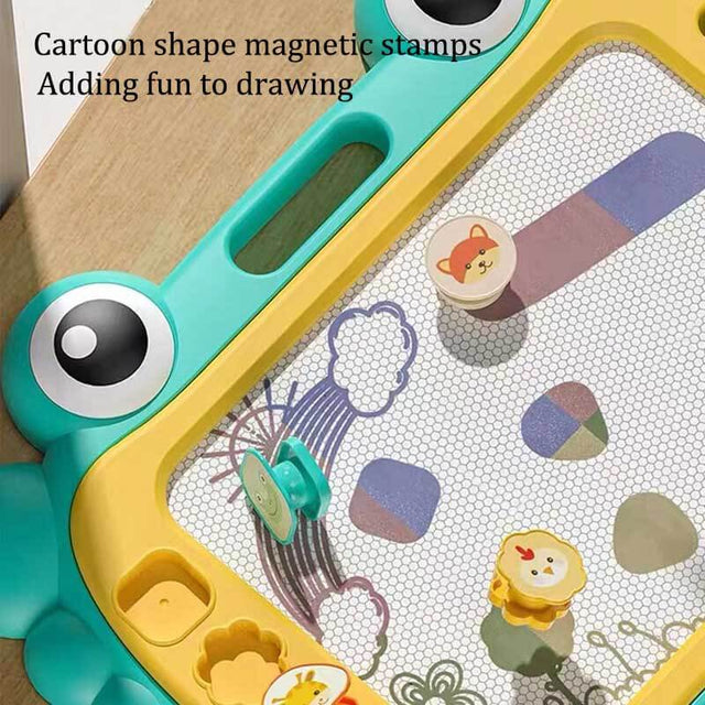 Magnetic Drawing Board Toys for Kids ,Boys and Girls Color Sketch Graffiti Board, Will Not Stain Hands and Walls | Shinymarch