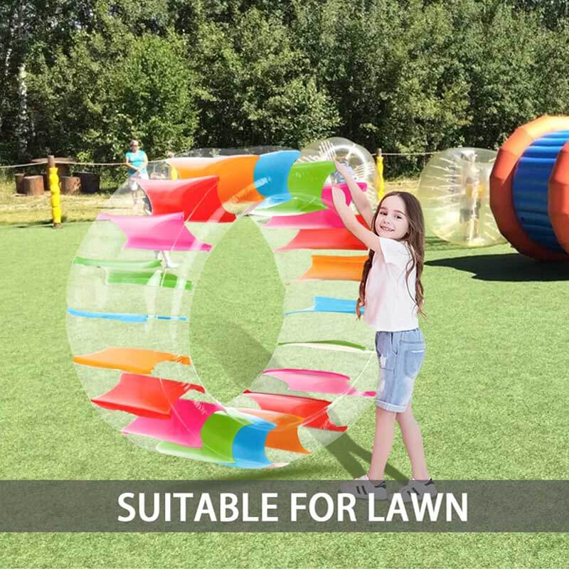 Inflatable water wheel deals