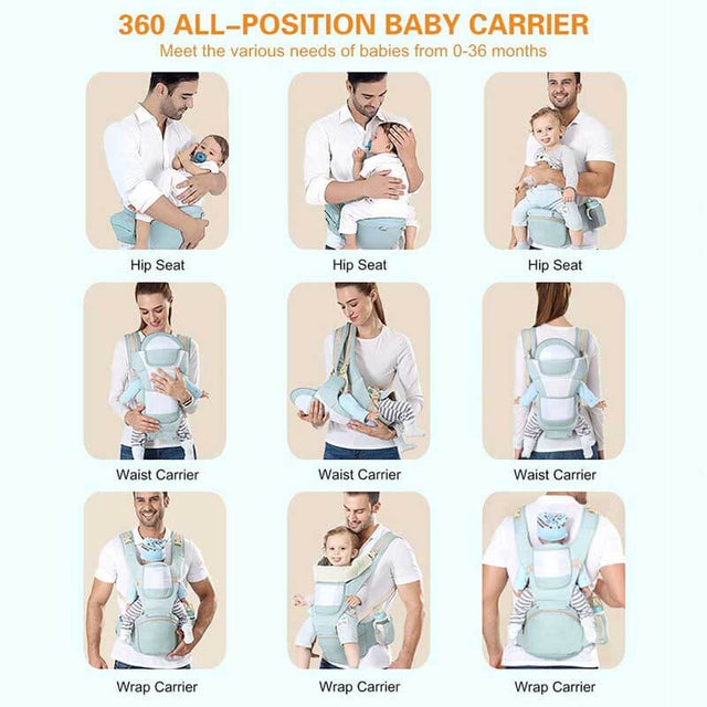 Baby Carrier with Lumbar Support | Shinymarch