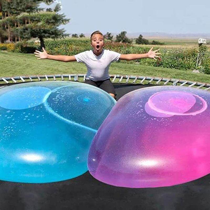 Bouncy bubble outlet