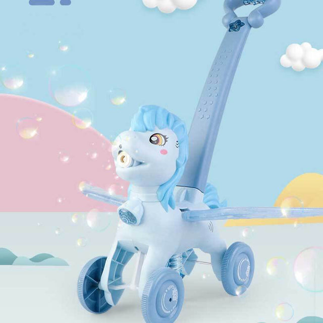 Hand Push Pony Bubble Machine | Shinymarch