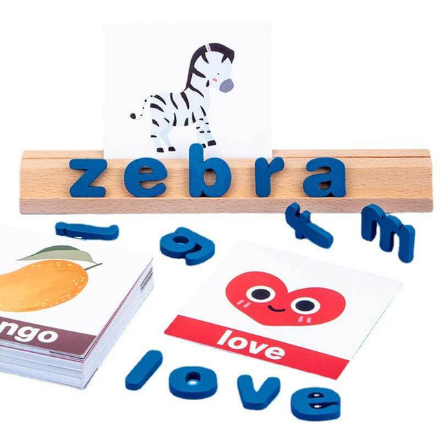 Wooden Alphabet Learning Toy | Shinymarch